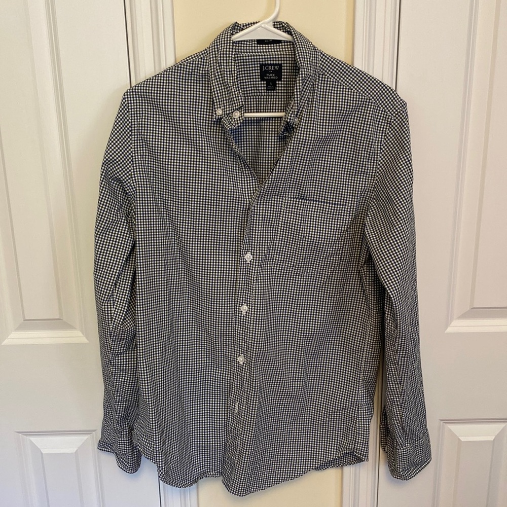 J. Crew Small Long Sleeve Dress Shirt (Slim)